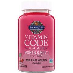 Vitamin Code Womens Multi with Iron Gummies - Cherry