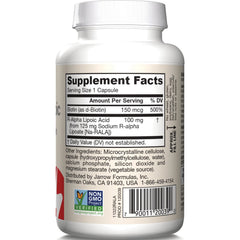 Vegan R-Alpha Lipoic Acid with Biotin