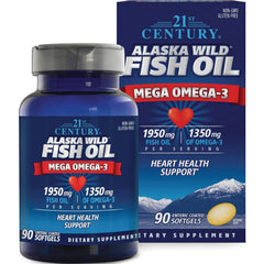 Alaska Wild Fish Oil Mega Omega-3