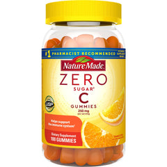Zero Sugar Vitamin C Gummies - Orange Citrus