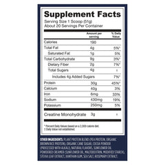 Protein + Creatine - Creamy Chocolate