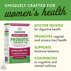 Women's Daily Probiotic + Prebiotic FOS