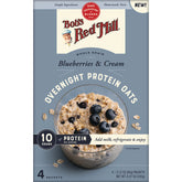 Overnight Protein Oats - Blueberries & Cream