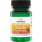 Supplemelts Biotin - Natural Cherry Flavor