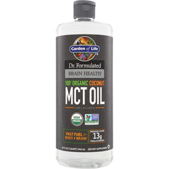 Dr. Formulated Brain Health Organic Coconut MCT Oil - Unflavored