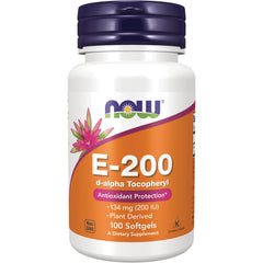 Natural E-200 d-alpha Tocopheryl