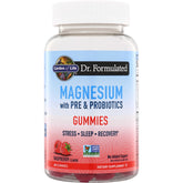 Magnesium with Pre & Probiotics Gummies - Raspberry