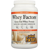 Whey Factors Grass Fed Whey Protein