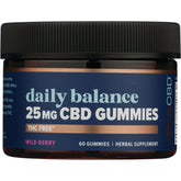 Daily Balance CBD Gummies - Wild Berry