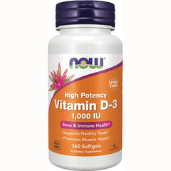 High Potency Vitamin D-3 1000 IU