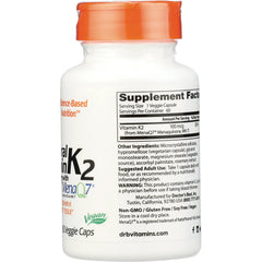 Natural Vitamin K2 MK-7 with MenaQ7