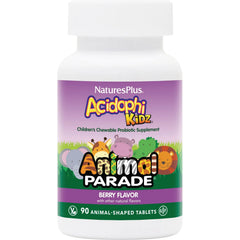 Animal Parade AcidophiKidz Children's Chewable Probiotic - Berry