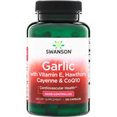 Garlic with Vitamin E, Hawthorn, Cayenne & CoQ10 - Odor-Controlled
