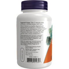 Calcium Citrate Caps
