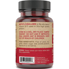 Vegan B12 with Folic Acid & B6 - Fast Dissolve