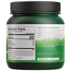 100% Pea Protein Powder - Unflavored