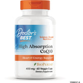 High Absorption CoQ10 with BioPerine 400mg Veggie Caps