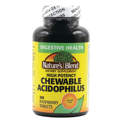 High Potency Chewable Acidophilus - Raspberry