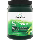 100% Organic Pea Protein Powder - Non-GMO Unflavored