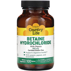 Betaine Hydrochloride with Pepsin
