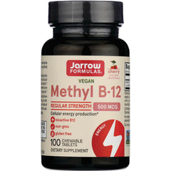 Vegan Methyl B-12 Regular Strength - Cherry