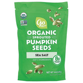 Sprouted Organic Pumpkin Seeds with Sea Salt