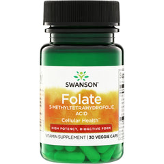Folate 5-Methyltetrahydrofolic Acid - High Potency, Bioactive Form
