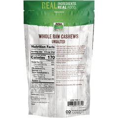 Whole, Raw Cashews - Unsalted