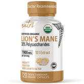 Nutri Certified Organic Lion's Mane