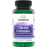 Mineral Citrate Complex - Calcium, Magnesium, Zinc, Potassium