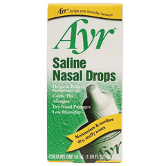 Saline Nasal Drops