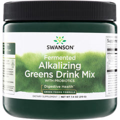 Fermented Alkalizing Greens Drink Mix with Probiotics