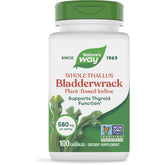 Whole Thallus Bladderwrack Plant-Based Iodine