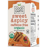 Sweet & Spicy Flavored Herbal Tea - Caffeine Free, Organic