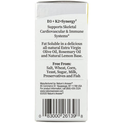 Vitamin D3 & K2