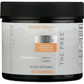 Hemp Extract-Infused Gummies - Mango Peach
