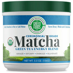 Ceremonial Grade Matcha Green Tea Energy Blend