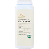 Certified Organic Baby Powder Talc Free - Lavender Scent