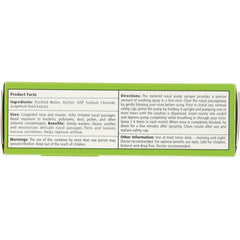 Natural Saline Nasal Spray - Daily Relief