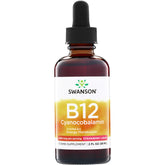 Vitamin B12 Cyanocobalamin - Strawberry Liquid