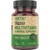Vegan Multivitamin & Mineral Supplement - Tiny Tablets