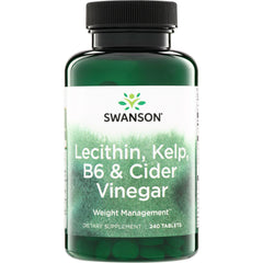 Lecithin, Kelp, B6, & Cider Vinegar