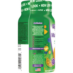 MultiVites Adult Gummy Vitamins - Berry, Peach and Orange