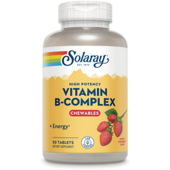 High Potency Vitamin B-Complex Chewables - Strawberry