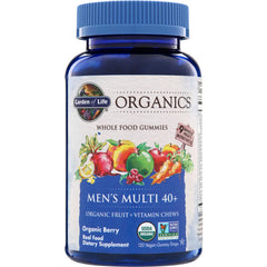 Organics Men's Multi 40+ Gummies - Organic Berry