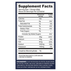 Protein + Creatine - Creamy Vanilla