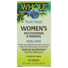 Whole Earth & Sea Pure Food Women's Multivitamin & Mineral