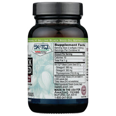 100% Pure Cold-Pressed Black Cumin Seed Oil