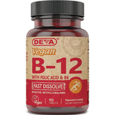 Vegan B12 with Folic Acid & B6 - Fast Dissolve
