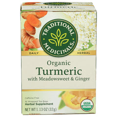 Organic Turmeric with Meadowsweet & Ginger Tea